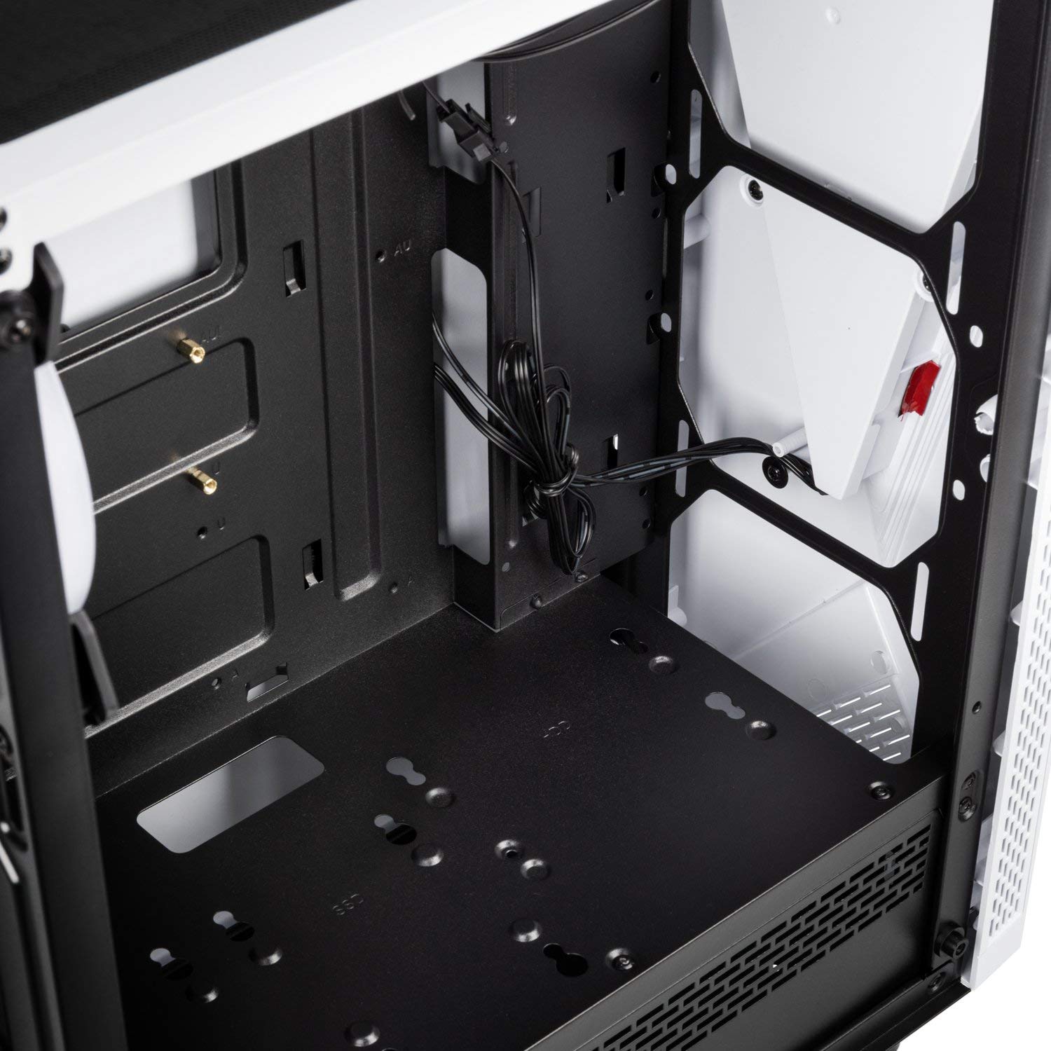 Tour midi Kolink Void White Boîtier Gaming, Boîtier Blanc