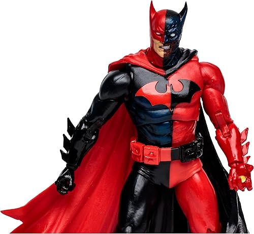 McFarlane Toys - DC Multiverse de dos caras como Batman (Batman Reborn) Figura de acción de 7 pulgadas