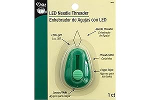 Dritz 202 LED Needle Threader with Cutter : Making Sewing A Breeze