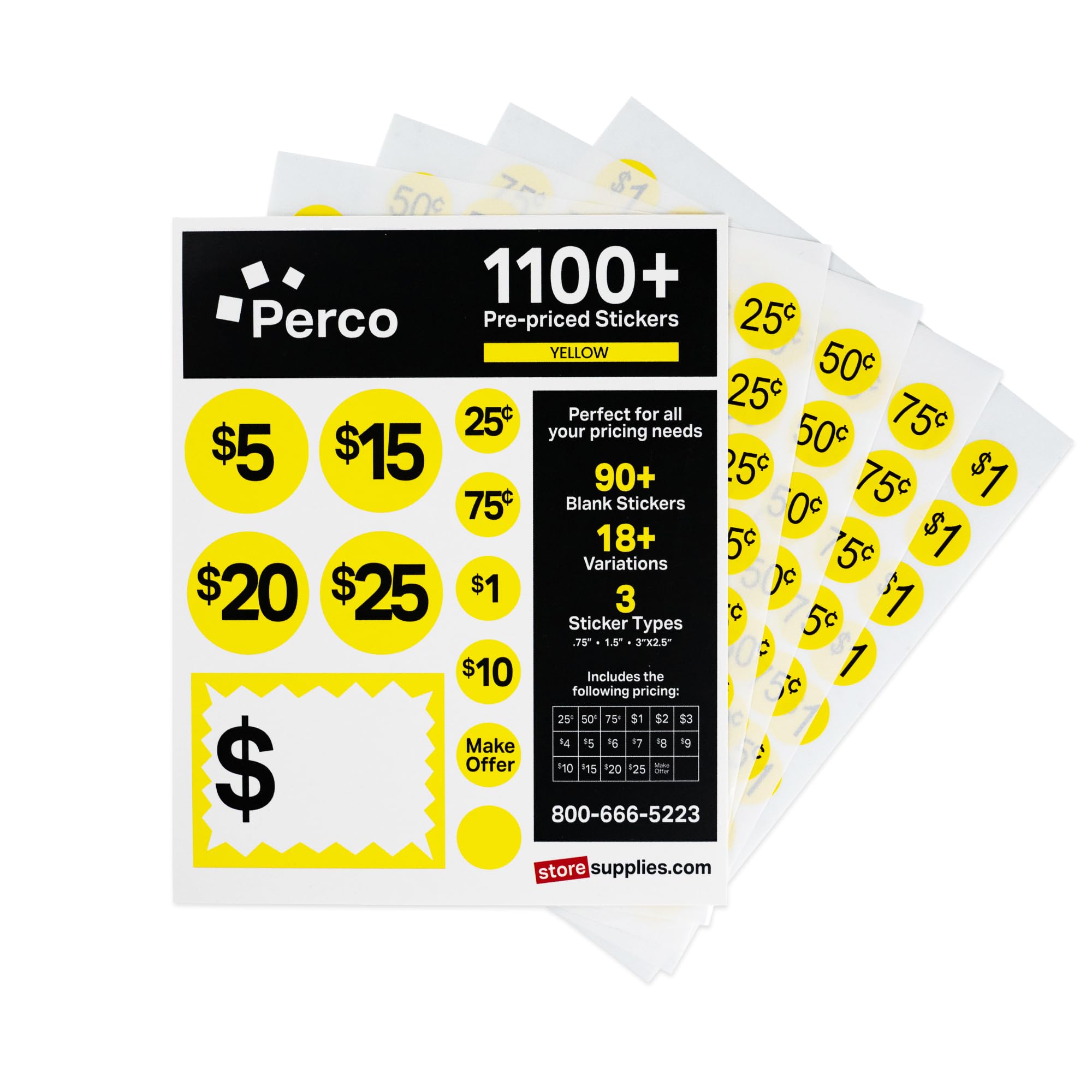 Simple Price Sticker Snapklik.com : Garage Price Stickers - 28 Sheets, 1,100 Pre-Priced ...