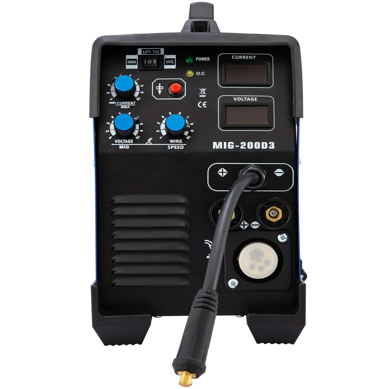 Spawarka, 5 W 1 MIG/MAG/TIG/FLUX/MMA Inverter spawacz IGBT 200AMM Combo Spawarka Spawa Spawacz 200A