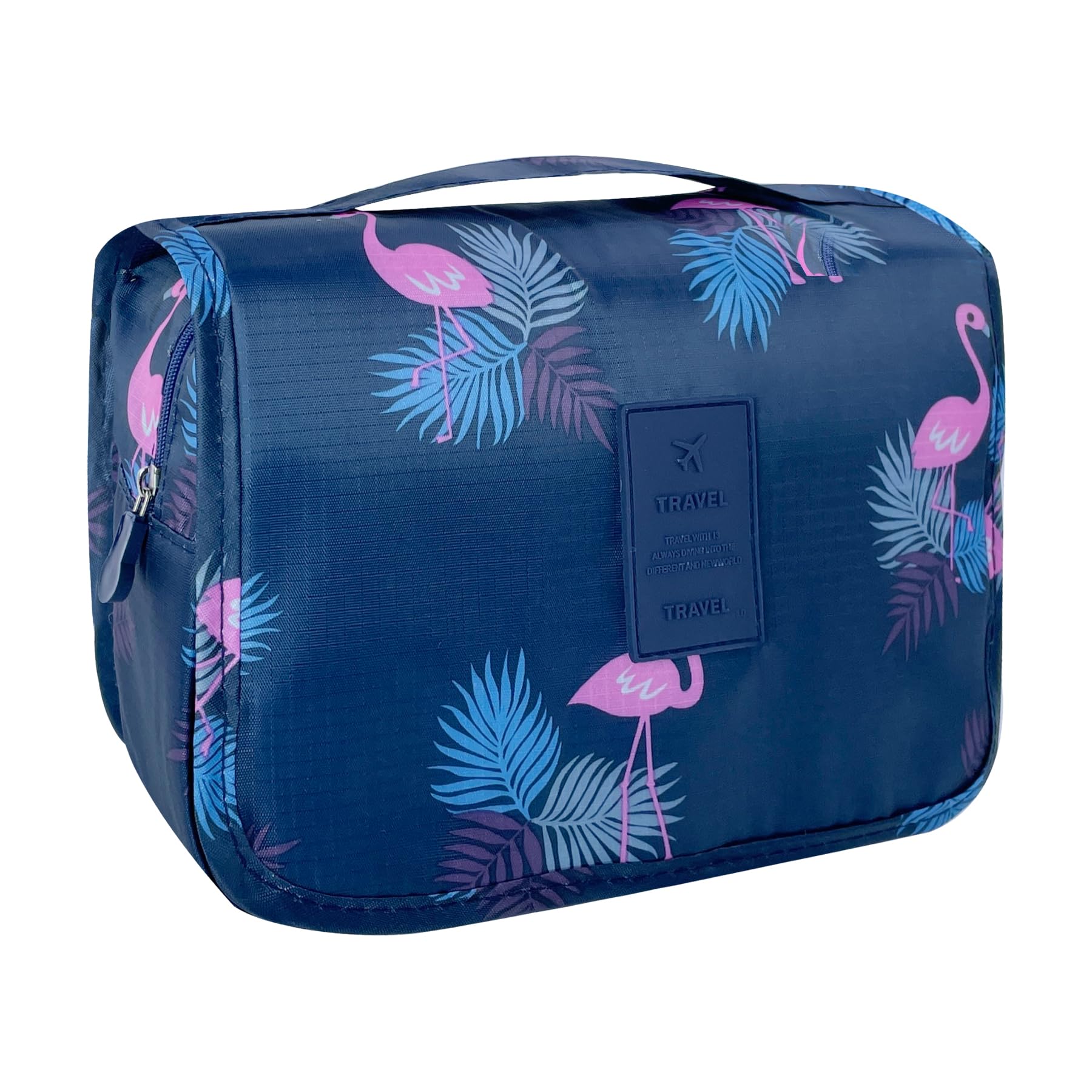 Lcsmaokin Large Capacity Toiletry Bag Travel Bag with Hanging Hook for Men and Women Waterproof Travel Cosmetic Bag Bathroom Storage Bag for Brushes