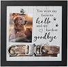 Pet Memorial Frame with Collar Holder – Dog and Cat Loss Remembrance Gift – You Were My Favorite Hello and Hardest Goodbye – Sympathy Keepsake Frame for Pet Lovers