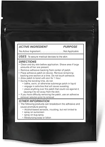 Miniatura 2 de Glucomart Parche adhesivo para Dexcom G7 Parches Dexcom impermeables sin levantamiento para el 4 de julio, paquete de 3 cintas Dexcom Dexcom G7,