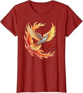 Pentecost Fire Spirit Filled Christian Design T-Shirt