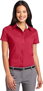 Ladies Short Sleeve Easy Care Shirt