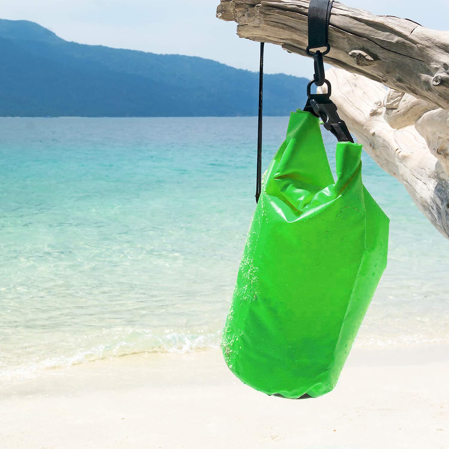 DonDon Dry Bag Borsa impermeabile da 2l, 5l, 10l, 15l, 20l, 30l con tracolla
