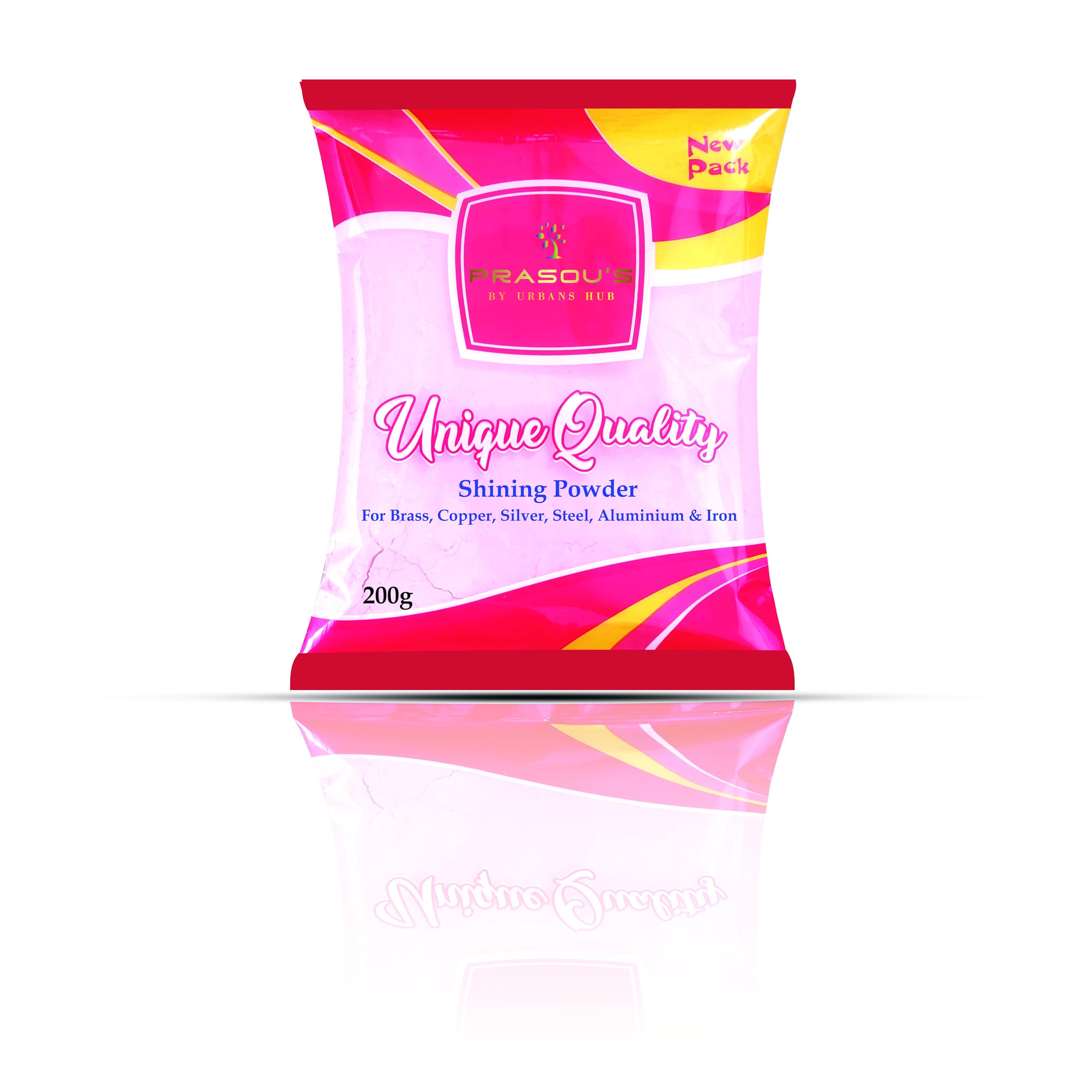 Urbans Hub Pitambari Shining Powder For 6 Metals (Copper, Brass, Alluminium, Silver, Steel & Iron) - 200g (B0D297JJKN) Amazon Price History, Amazon Price Tracker