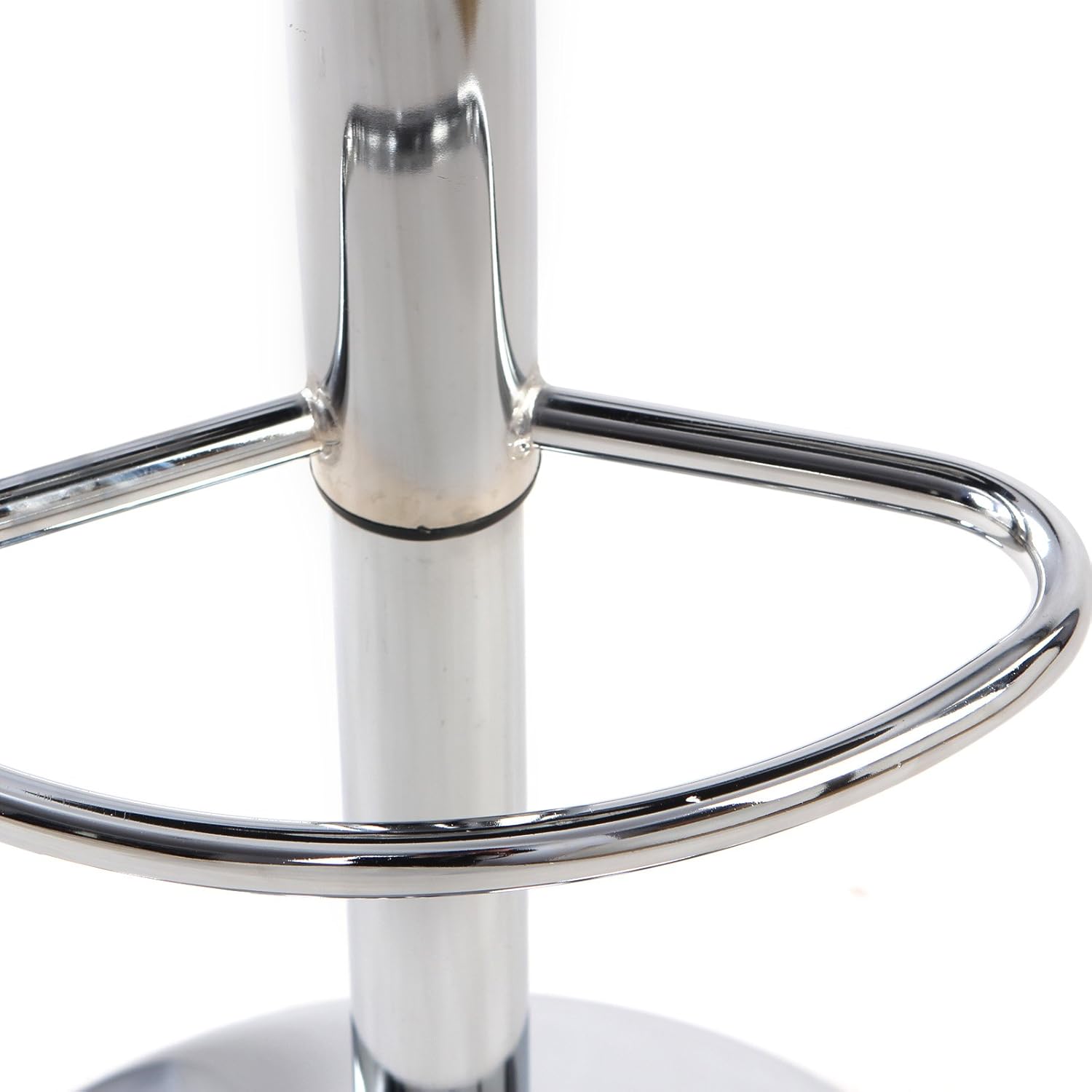 2 x PU Leather Hydraulic Lift Adjustable Counter Bar Stool Dining Chair White -Pack of 2 (150) Made