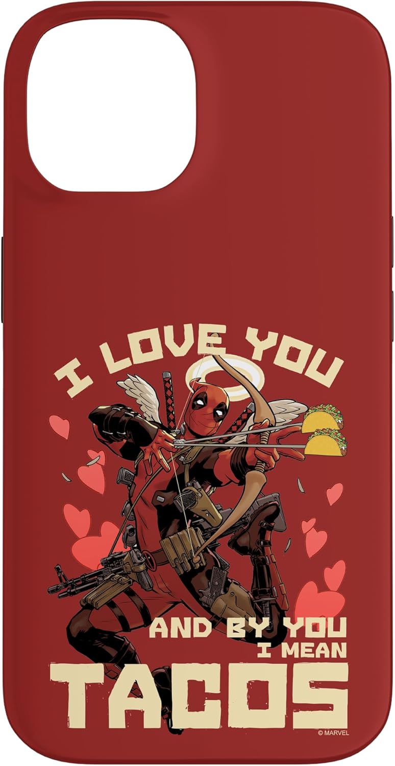 Marvel Deadpool I Love You And By You I Mean Tacos Case for iPhone 11