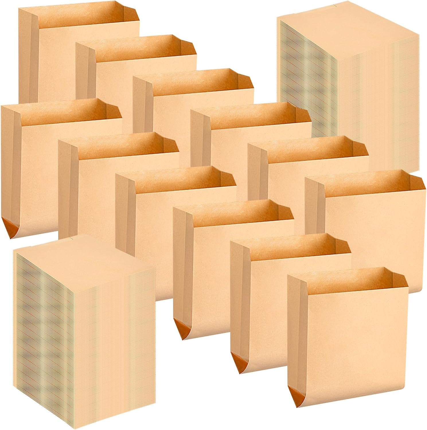 Waxed Kraft Feminine Hygiene Liner Bag, Business Restroom