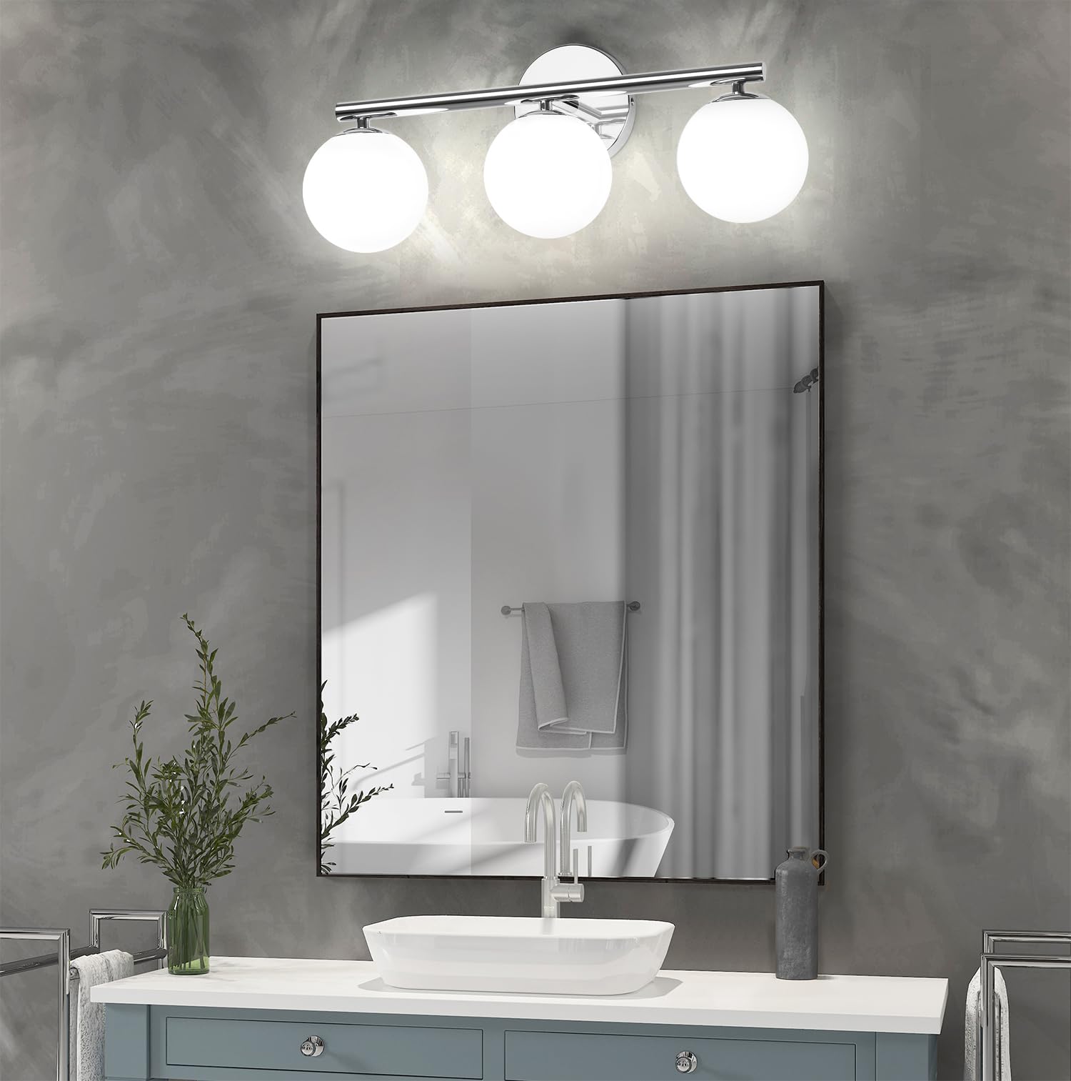 Mid Century Modern Bathroom Light Fixtures Mid Century Modern Vanity