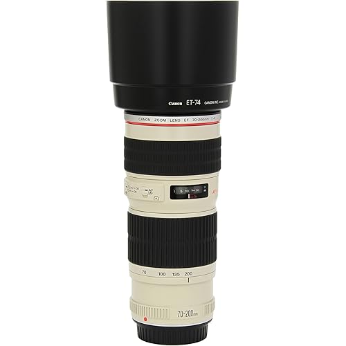 Canon EF 70-200mm f/4L USM Telephoto Zoom Lens for Canon SLR Cameras (Renewed)