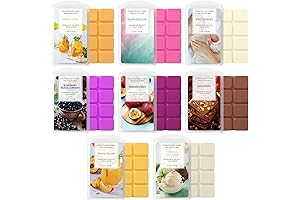 Valentine's Day Wax Melt Gift Set - 8 Soy Wax Melts with Baby Powder Fragrance