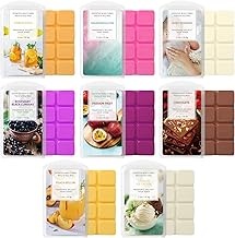 Wax Melts Wax Cubes, Scented Wax Melts, Soy Wax Melts for Warmers, Wax Cubes Gift Set, Baby Powder Wax Melts 8 Pack Valentines Day Gifts