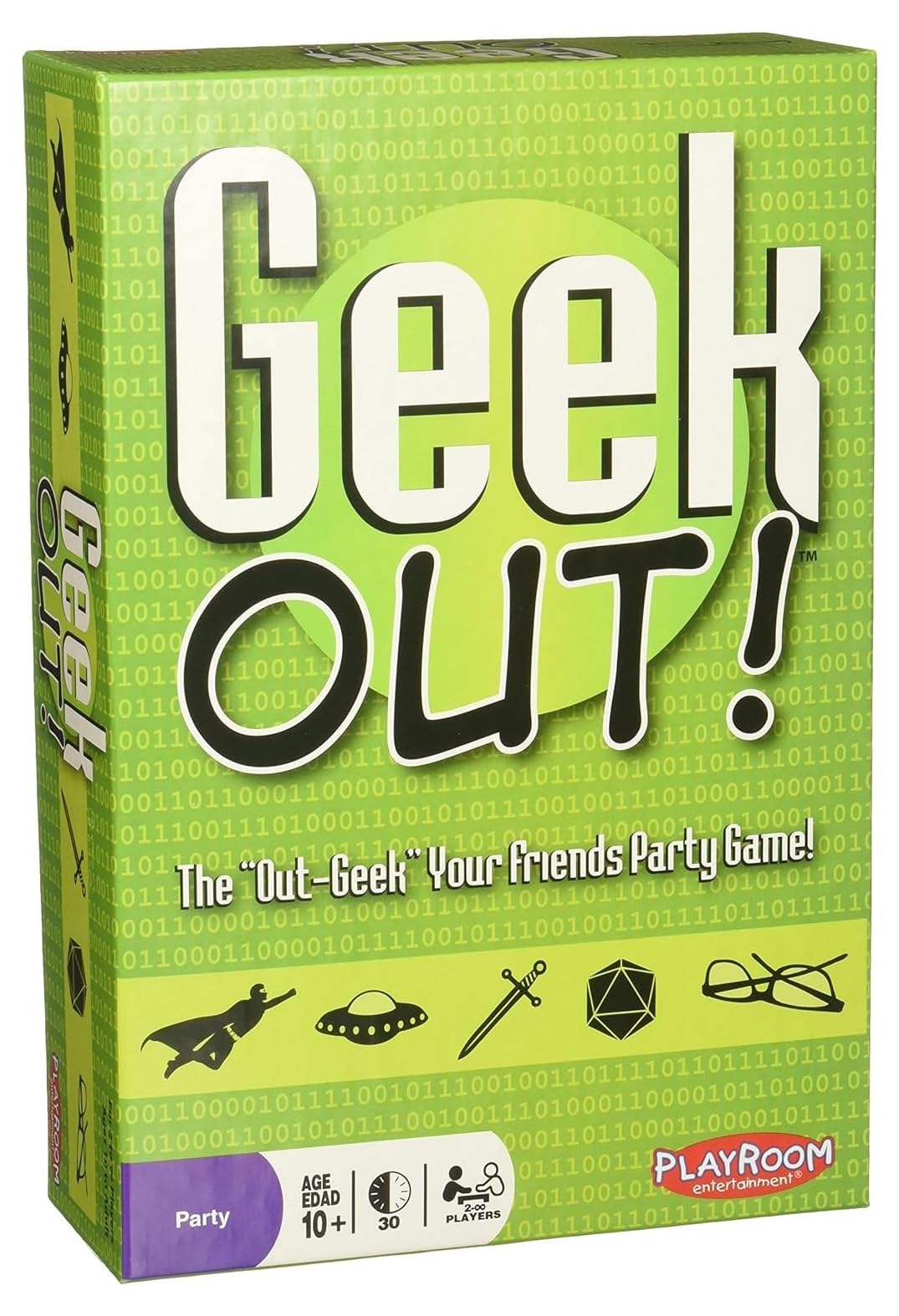 Playroom Entertainment Geek Out Game, Green