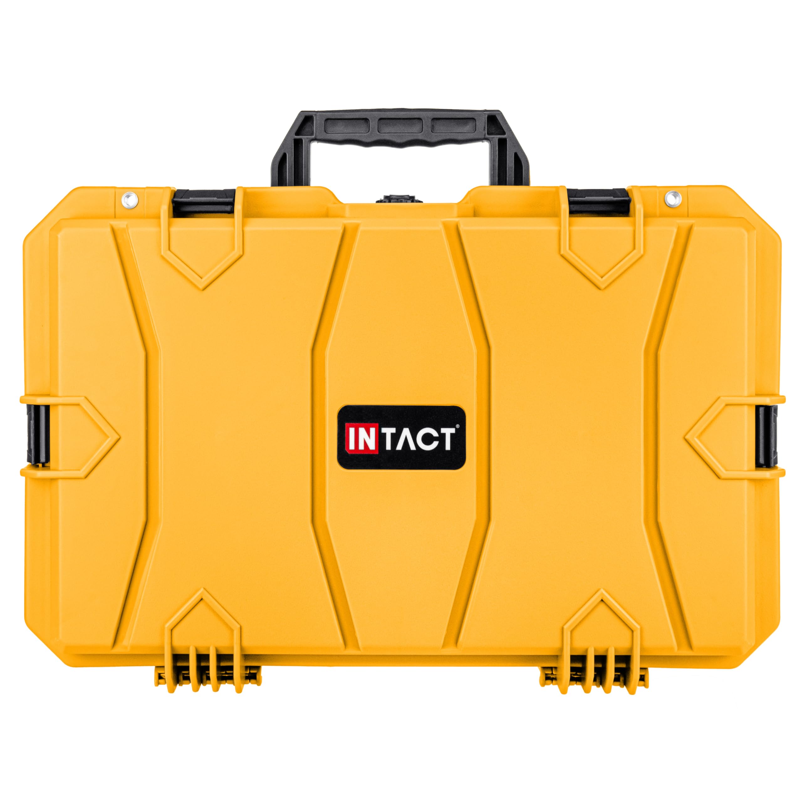 Eylar 21.6" Intact Series Carry-On Hard Camera Case, Lightweight and Durable Stacker Design with Foam (Yellow)