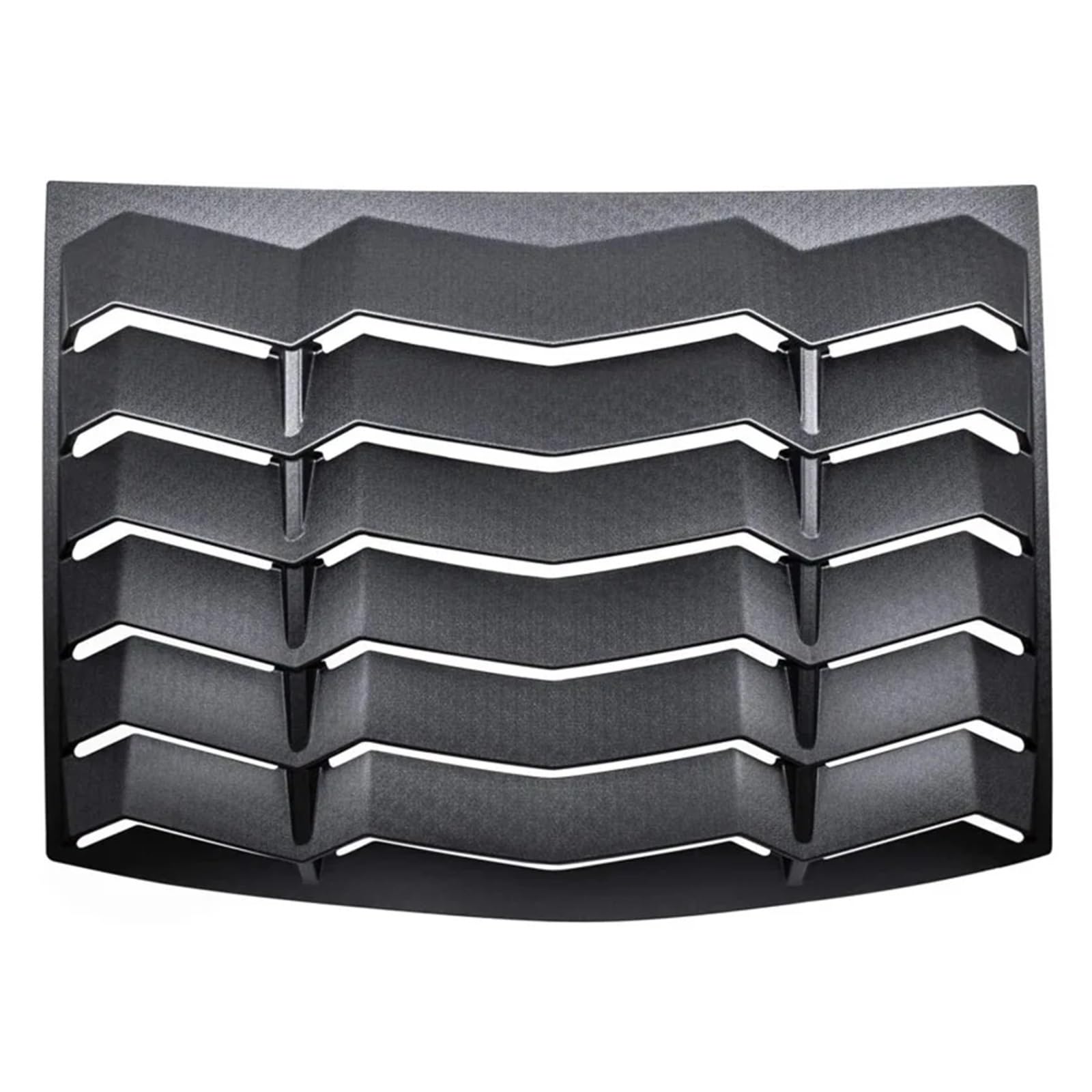 Rear Window Louvers Windshield Sun Shade Cover GT Lambo Style ABS Compatible for Ford Mustang 2005-2014 Custom Fit (Matte Black)
