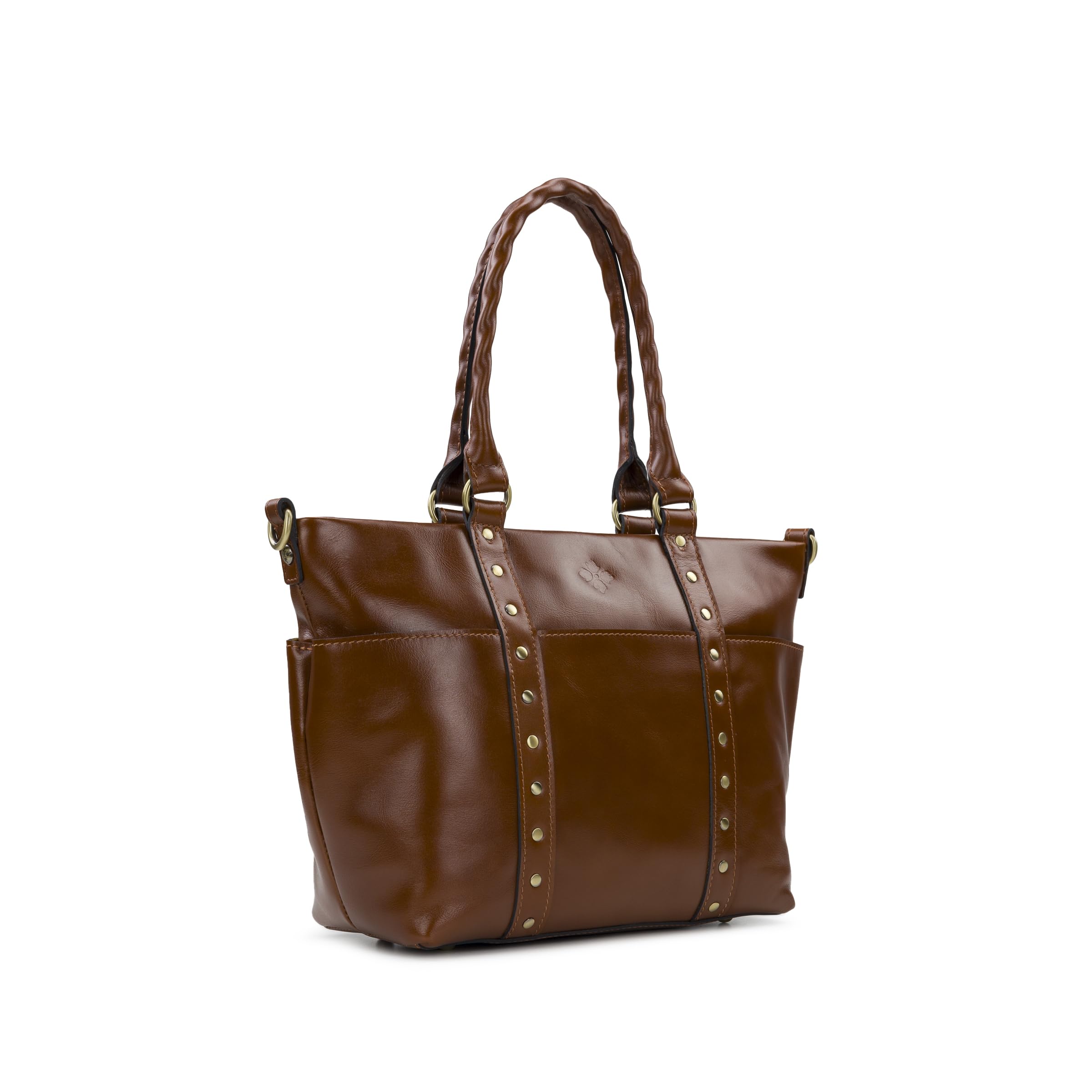 Patricia Nash Carducci Tote Purse for Women - Leather Tote Bag for Women: Tan