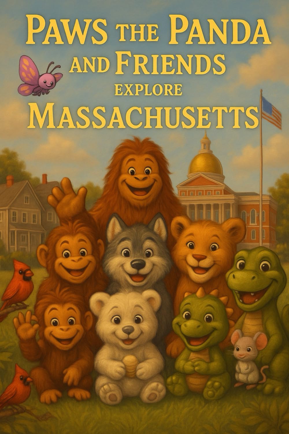 Paws the Panda and Friends: Explore Massachusetts: 22