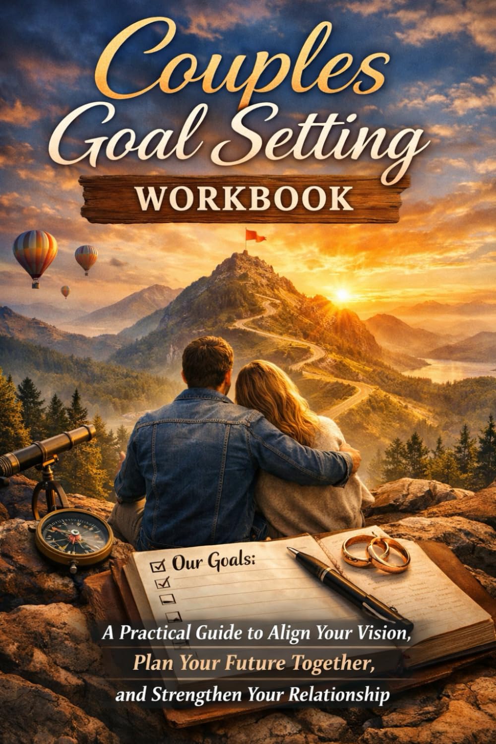 Couples Goal Setting Workbook: A Practical Guide to Align Your Vision, Plan Your Future Together, and Strengthen Your Relationship