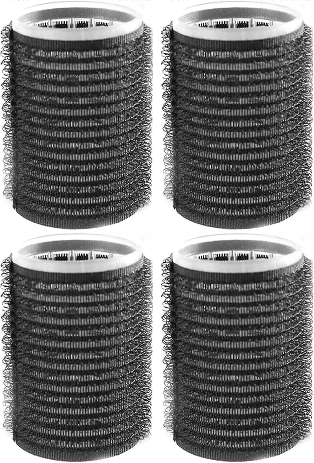 4pcs Hair Rollers Self Grip, Sticky Hair Rollers No Heat Hair Curlers