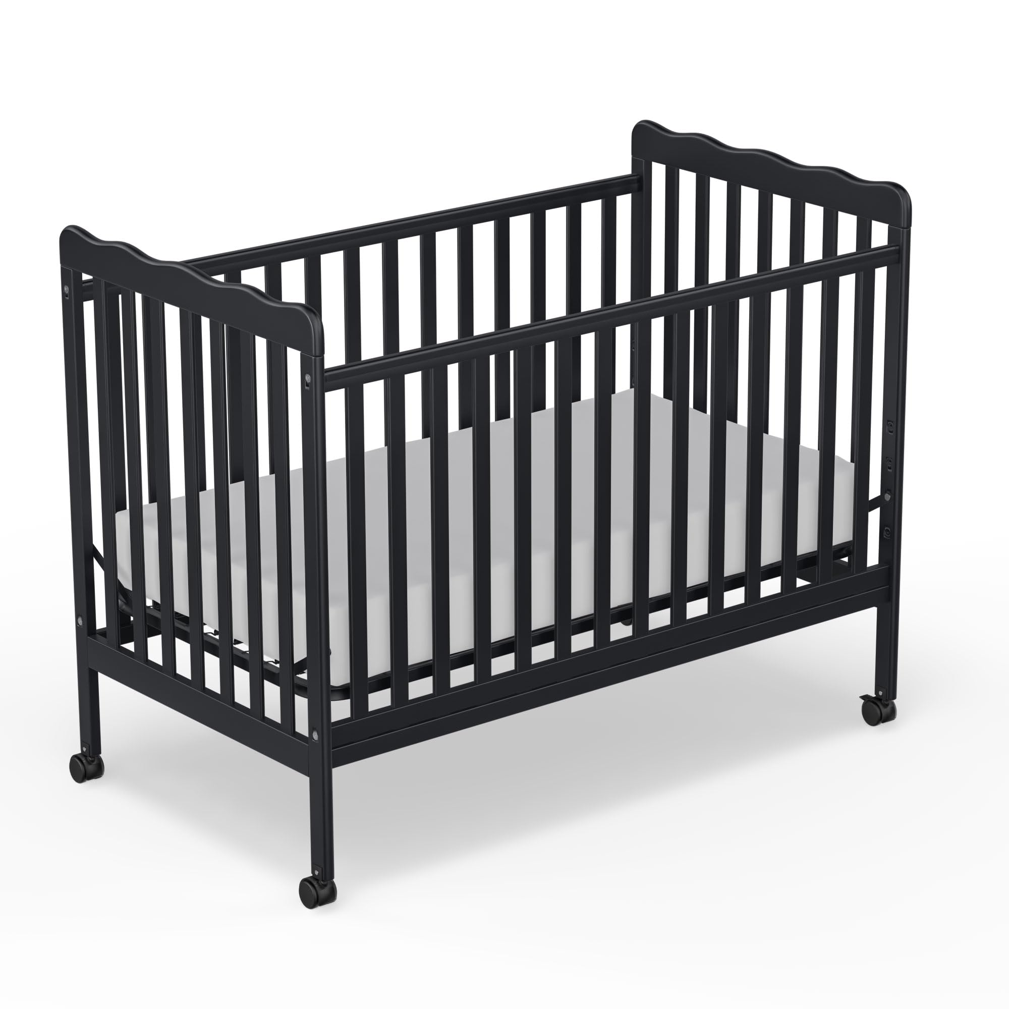 Saylike Baby Crib, 3-in-1 Convertible Crib Wood Full Size Toddler