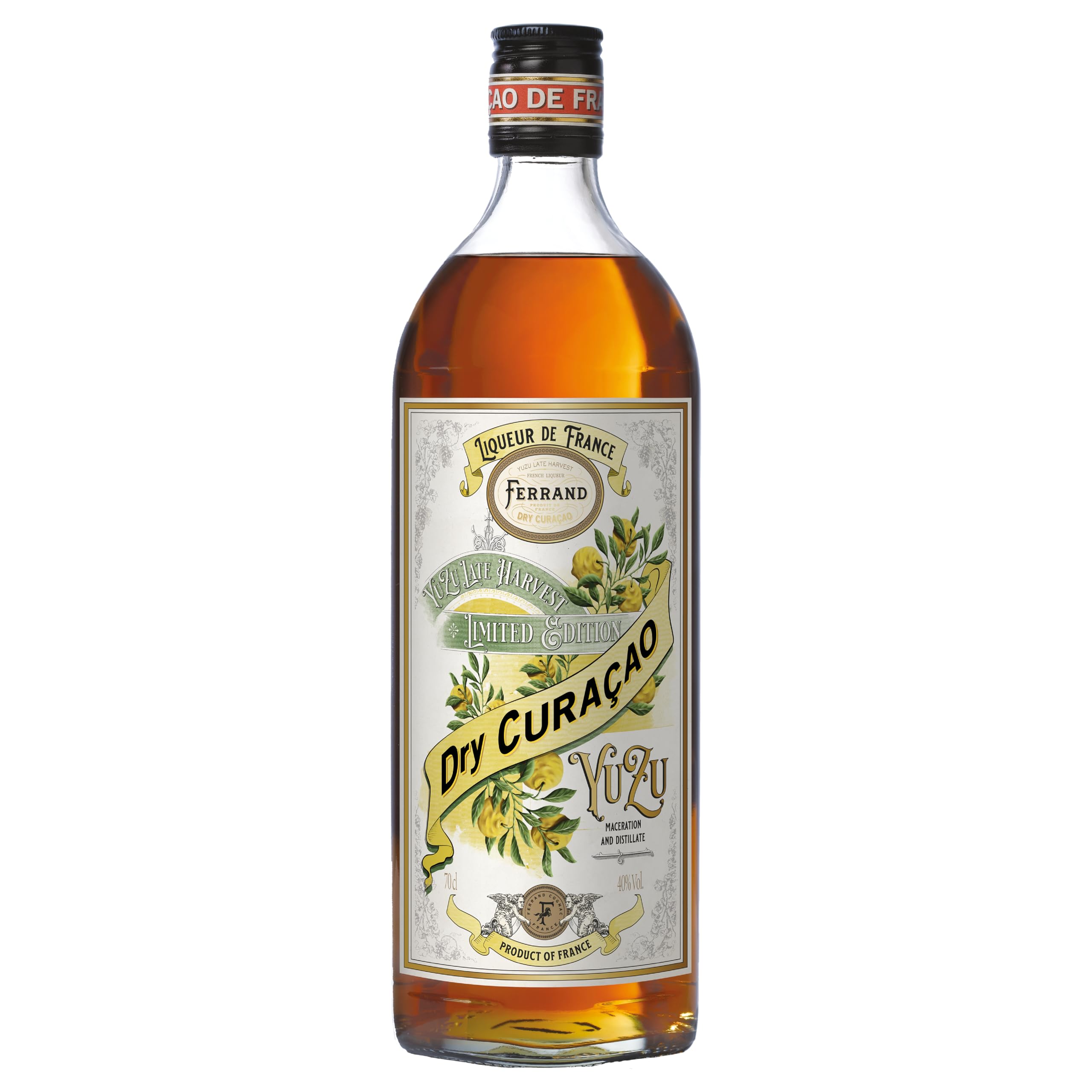 Ferrand Limited Release Dry Curacao Yuzu Late Harvest Liqueur