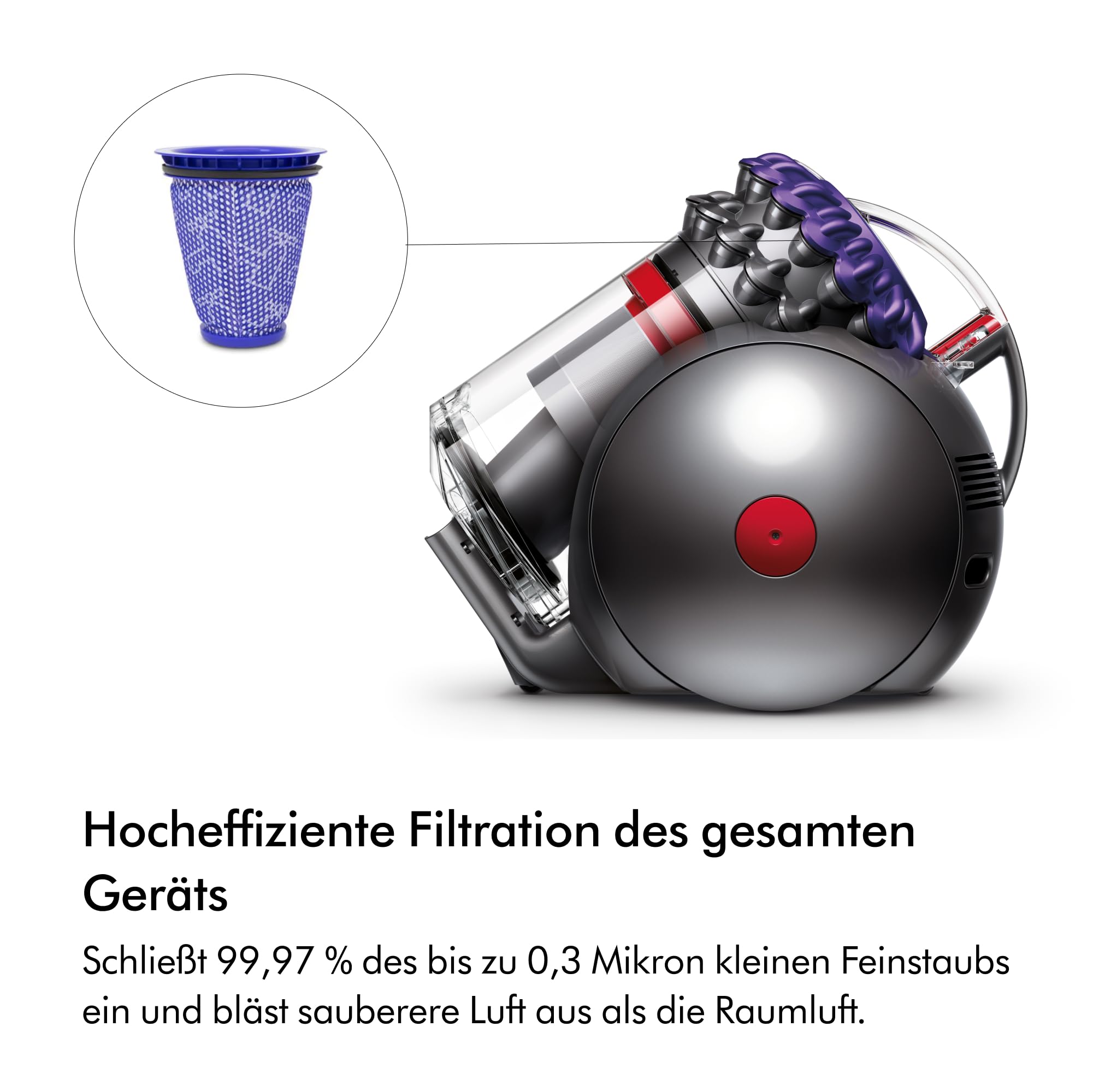 Dyson Big Ball™ Parquet 2 Bodenstaubsauger – Spezialdüse für Parkettböden