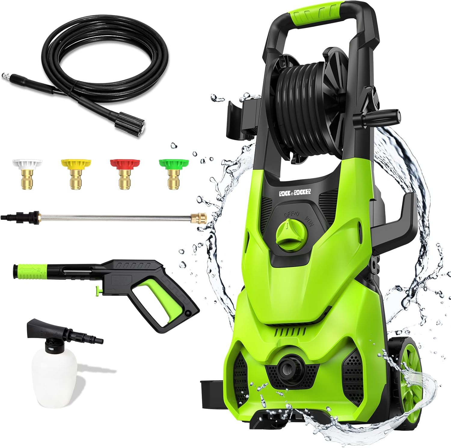 Rock&Rocker 2150PSI Max Pressure Washer