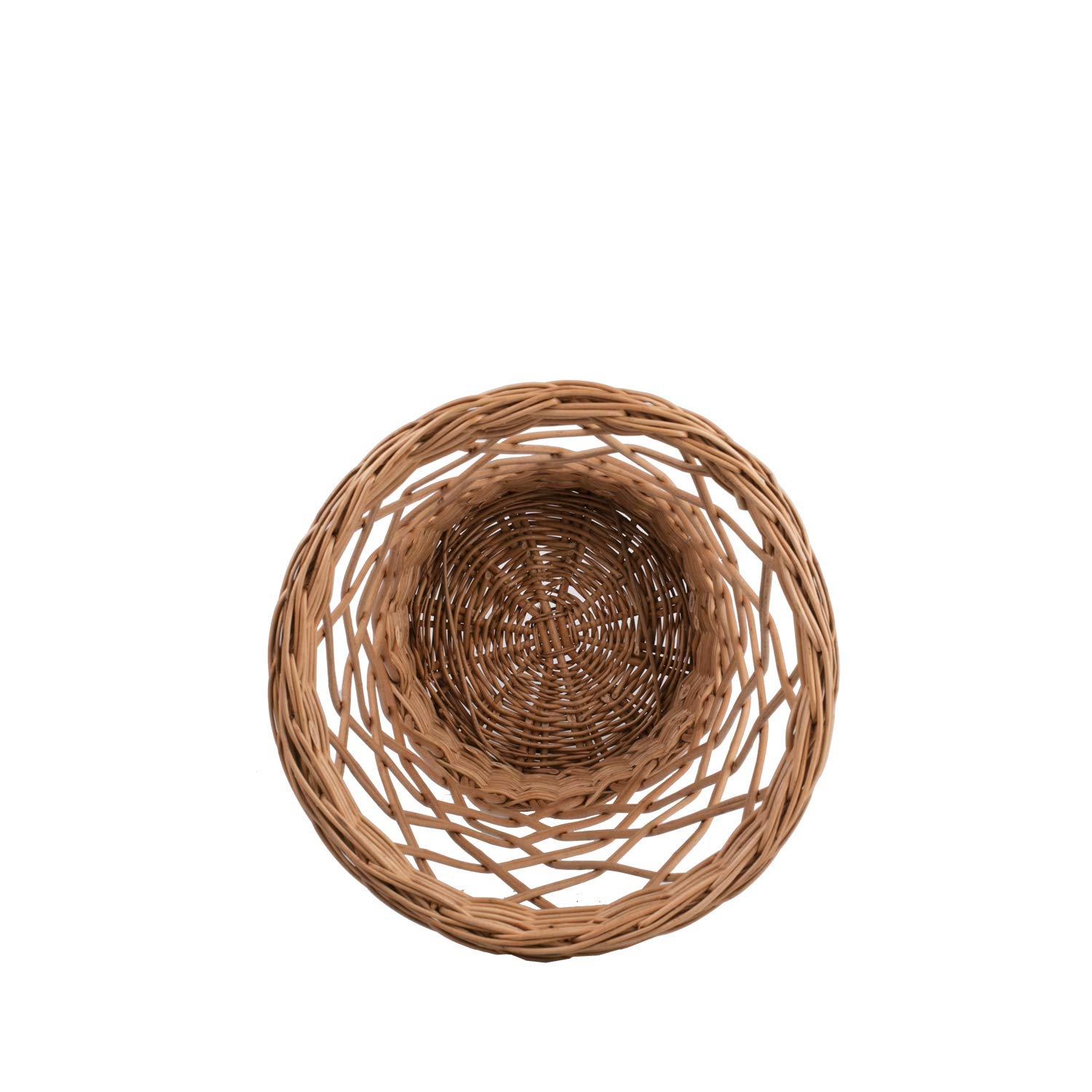 Chariot à Pain en Osier, Huche et Présentoir pour Baguettes ou Pain Long - Taille Moyenne (Naturel)