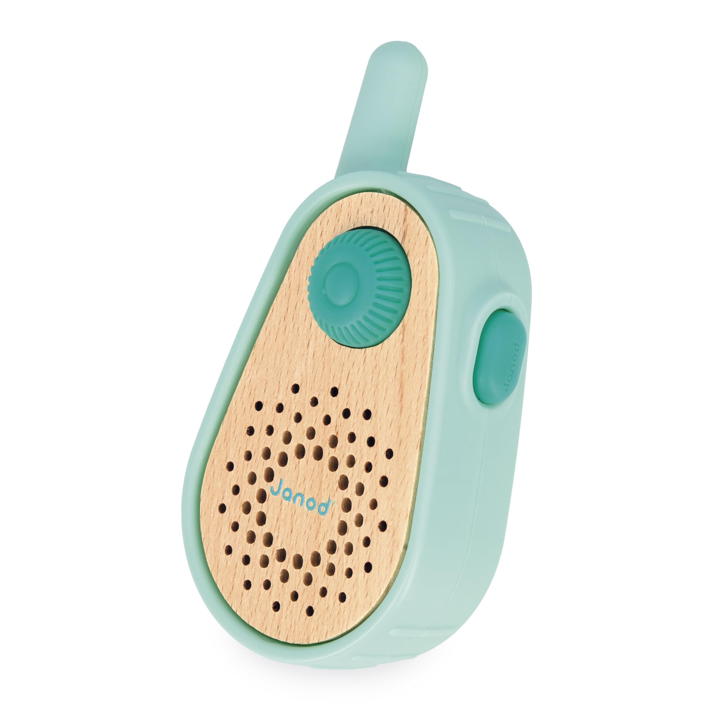 Janod – Mein erstes wiederaufladbares Walkie-Talkie für Kinder – Reichweite 300 m – Entworfen für Abenteuerspiele und spielerische Kommunikation – Fördert die Fantasie – Ab 3 Jahren