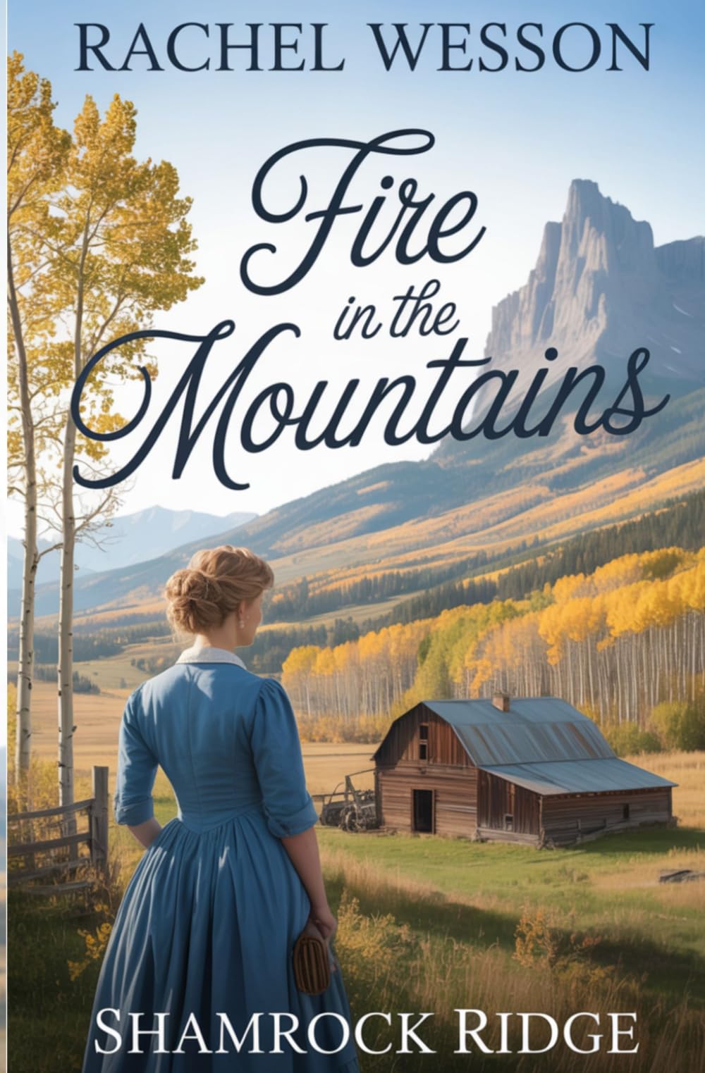 Fire in the Mountains: Clean Mail Order Bride Romance (Shamrock Ridge)