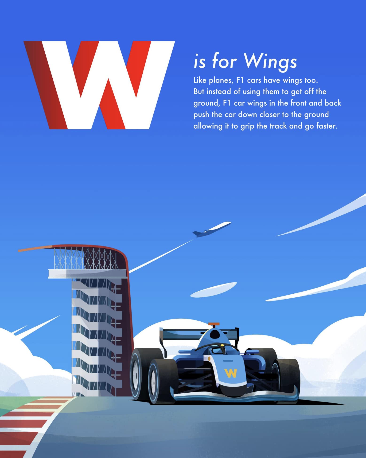 ABCs of Racing: Alphabet Formula 1 Racing Book for Kids & Young Fans (3–8)