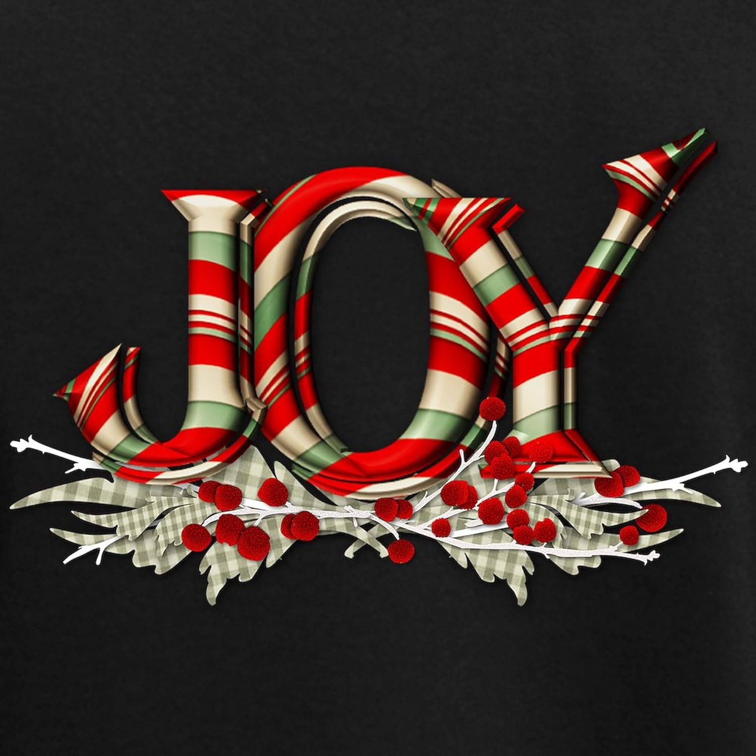 CafePress Christmas Joy Pajamas Womens Novelty PJ Sleepwear