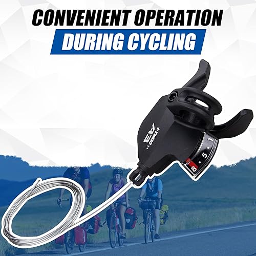 Miniatura 22 de WEEROCK Palanca de cambio de bicicleta 18 velocidades 3X6 palanca de cambios de pulgar para bicicleta de montaña Velocidad 3X6