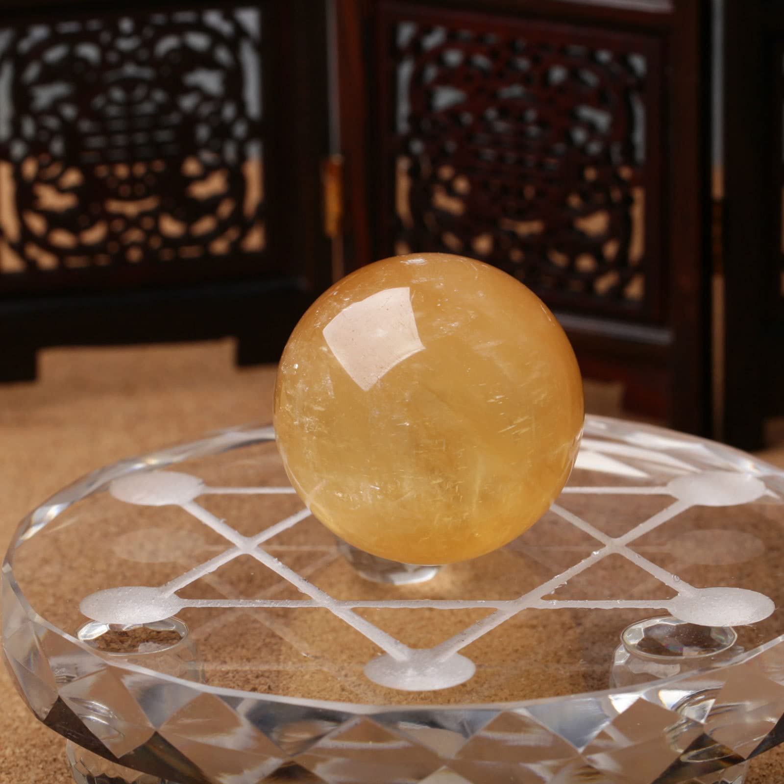 7 Bolas de Piedras de Cristal Naturales, Esfera, Adornos de Siete Estrellas for Fengshui Reiki, Piedras caídas Que equilibran Regalos metafísicos, Regalo 5,9 (Size : 4.7)