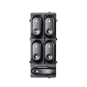 Front Left Master Power Window Switch Driver Side for 2002-2004 Ford F250 F350 F450 F550, 02-05 Explorer-Sport Trac & Excursion, Mercury Mountaineer,Door Lock Switch, 1L2Z14529BA,901314,SW7142