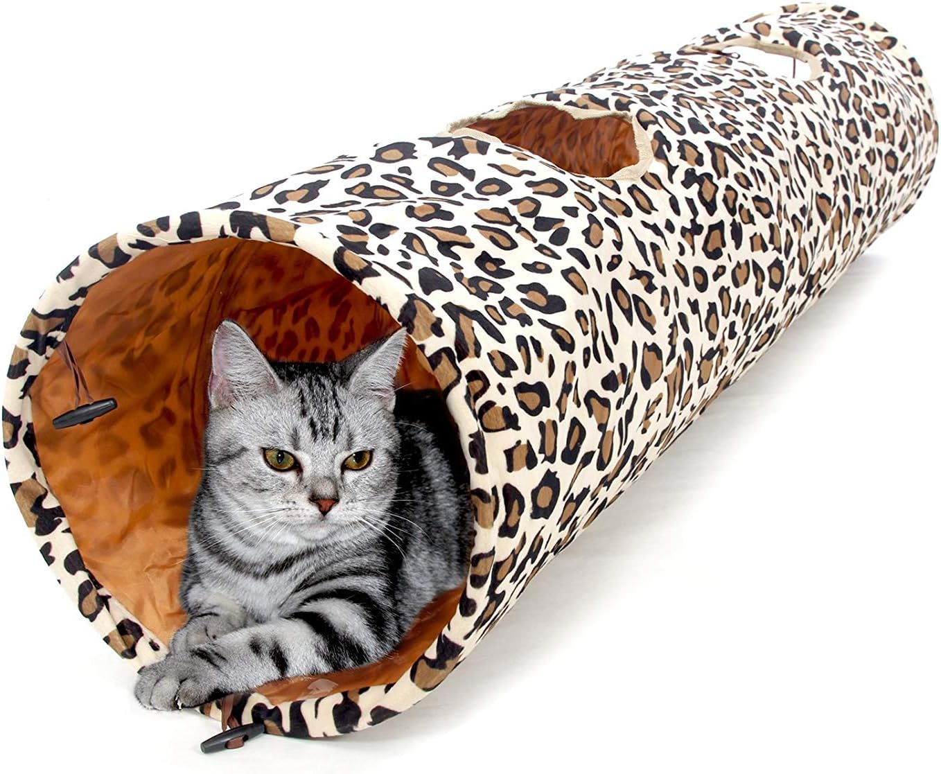 KONG KONG Active Tunnel Red Crinkle Tunnel For Cats