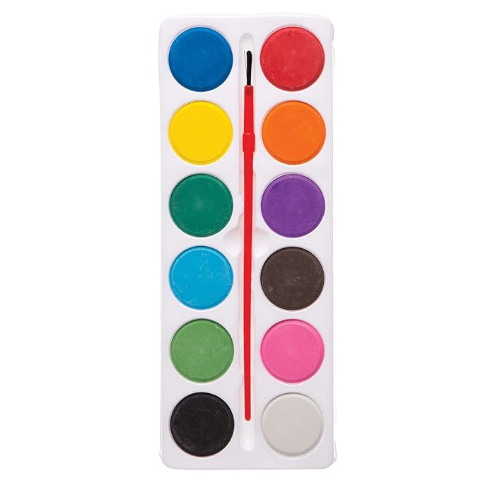 Buy Baker Ross AW229 Kids Paint BlocksPack of 5, Watercolour Kits for