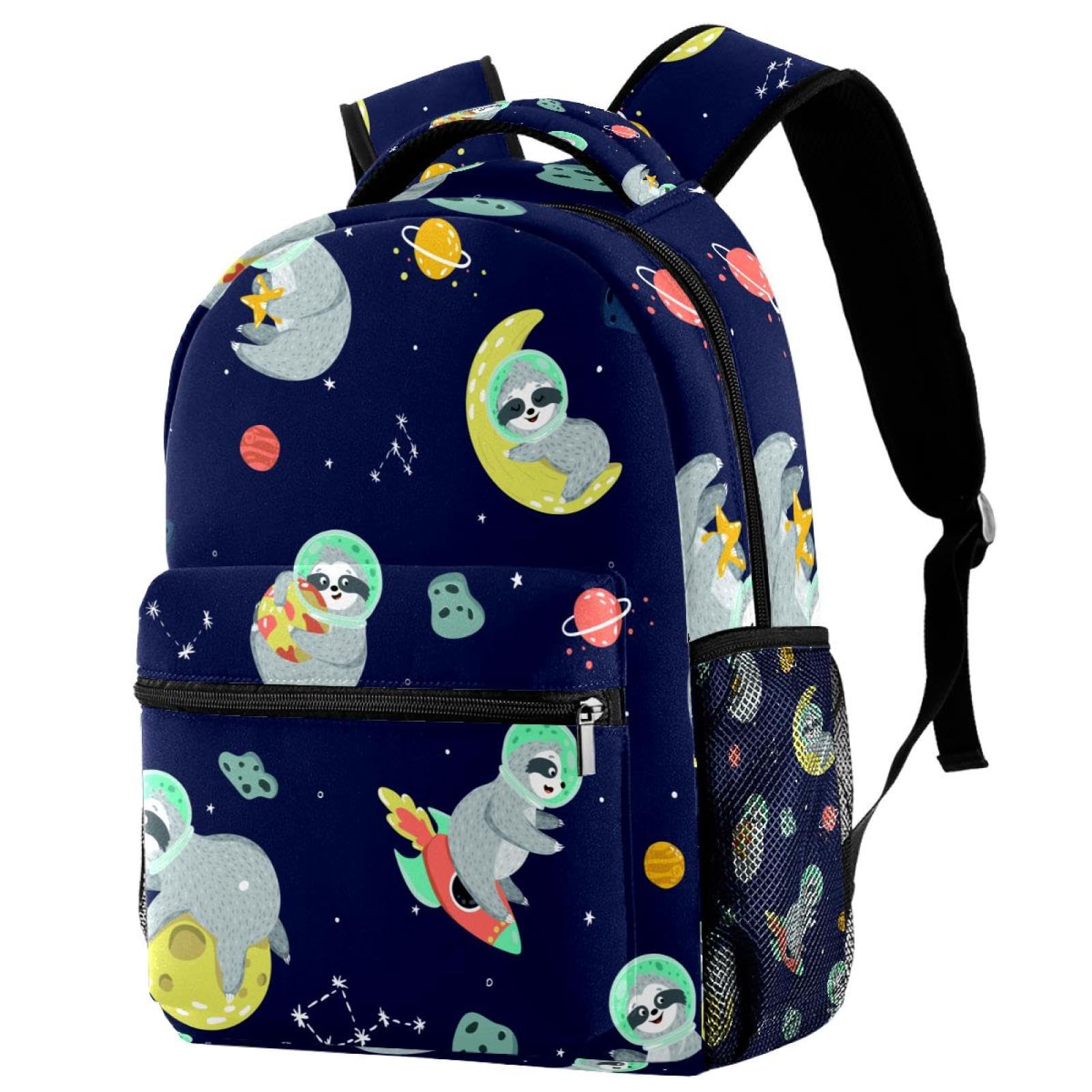 Sac à dos d'école grand format sac de voyage décontracté espace - 7