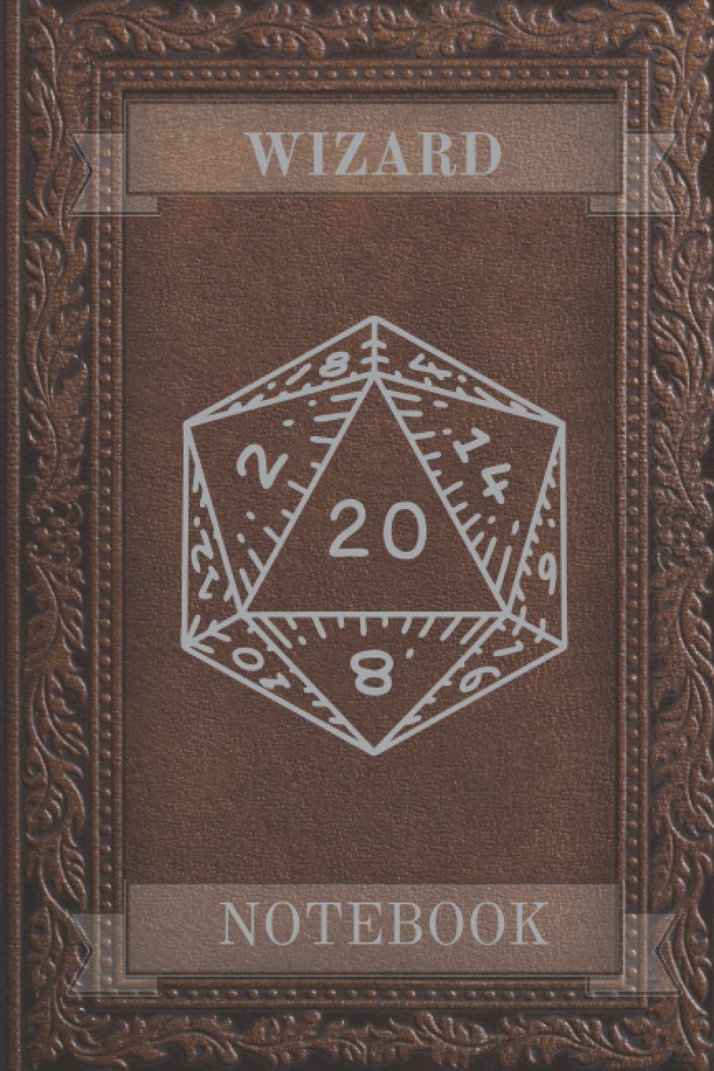 Wizard Notebook: Fantasy Style Roleplay Game, Character Journal/Notebook. 140 pages