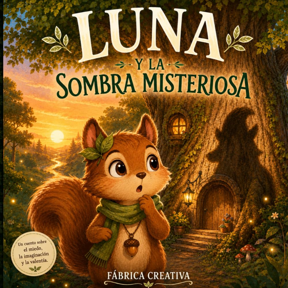 Luna y la Sombra Misteriosa (Luna la Ardilla Valiente)