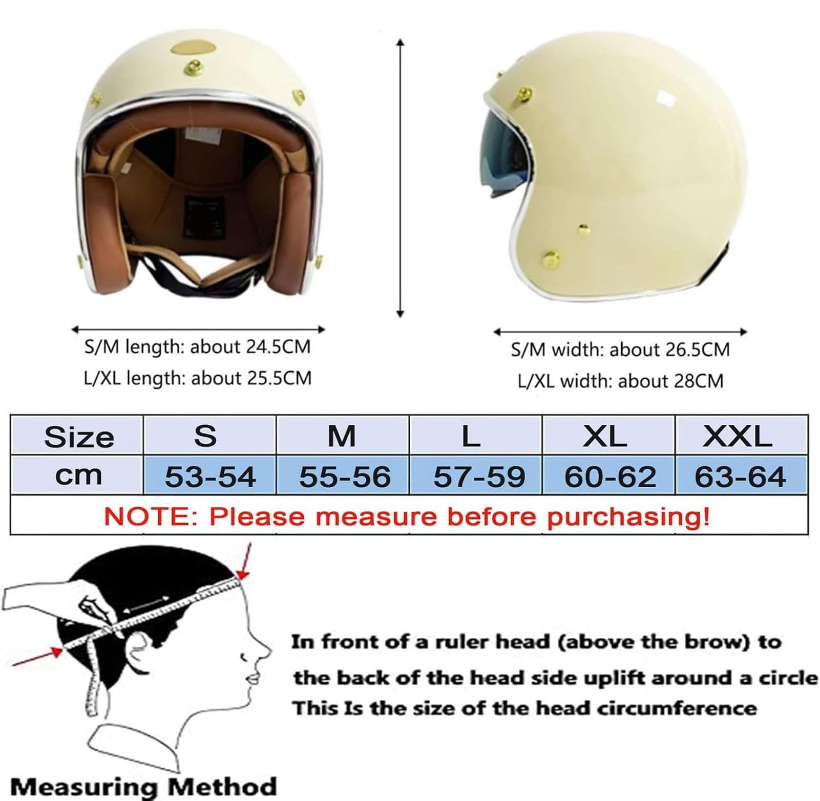 Casco moto aperto - Casco moto scooter Crash Jet Helme