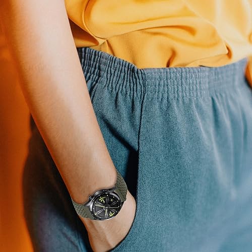 Miniatura 7 de Bandas elásticas trenzadas de 0.78 pulgadas para Samsung Galaxy Watch 7FE66 Classic de 1.575 pulgadas, 1.732 pulgadas, 1.732 pulgadas, 1.772