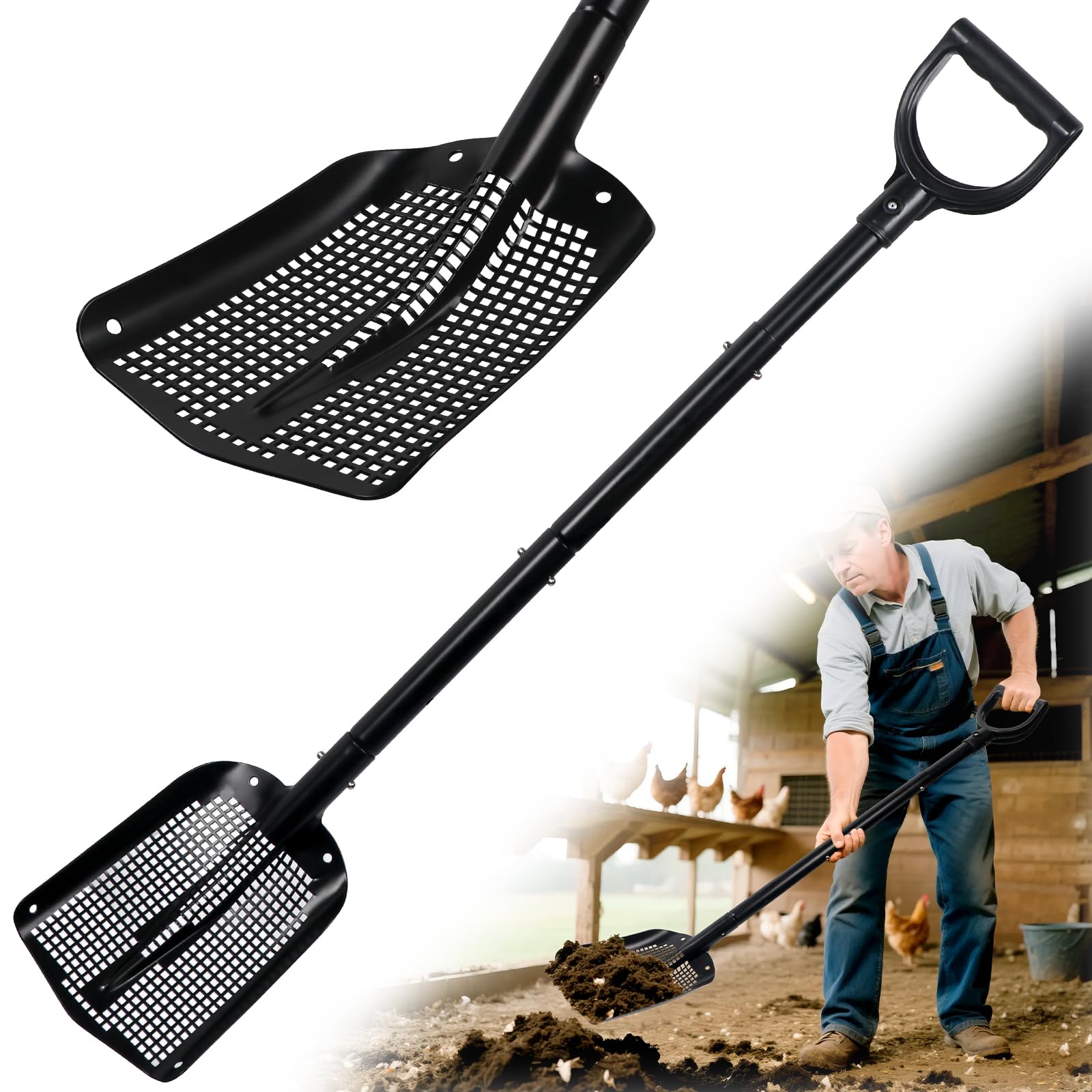 Photo 1 of Roetelo Heavy Duty Sifting Shovel