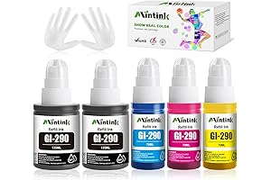 Canon GI-290 G3200 G4210 Ink Bottle Kit