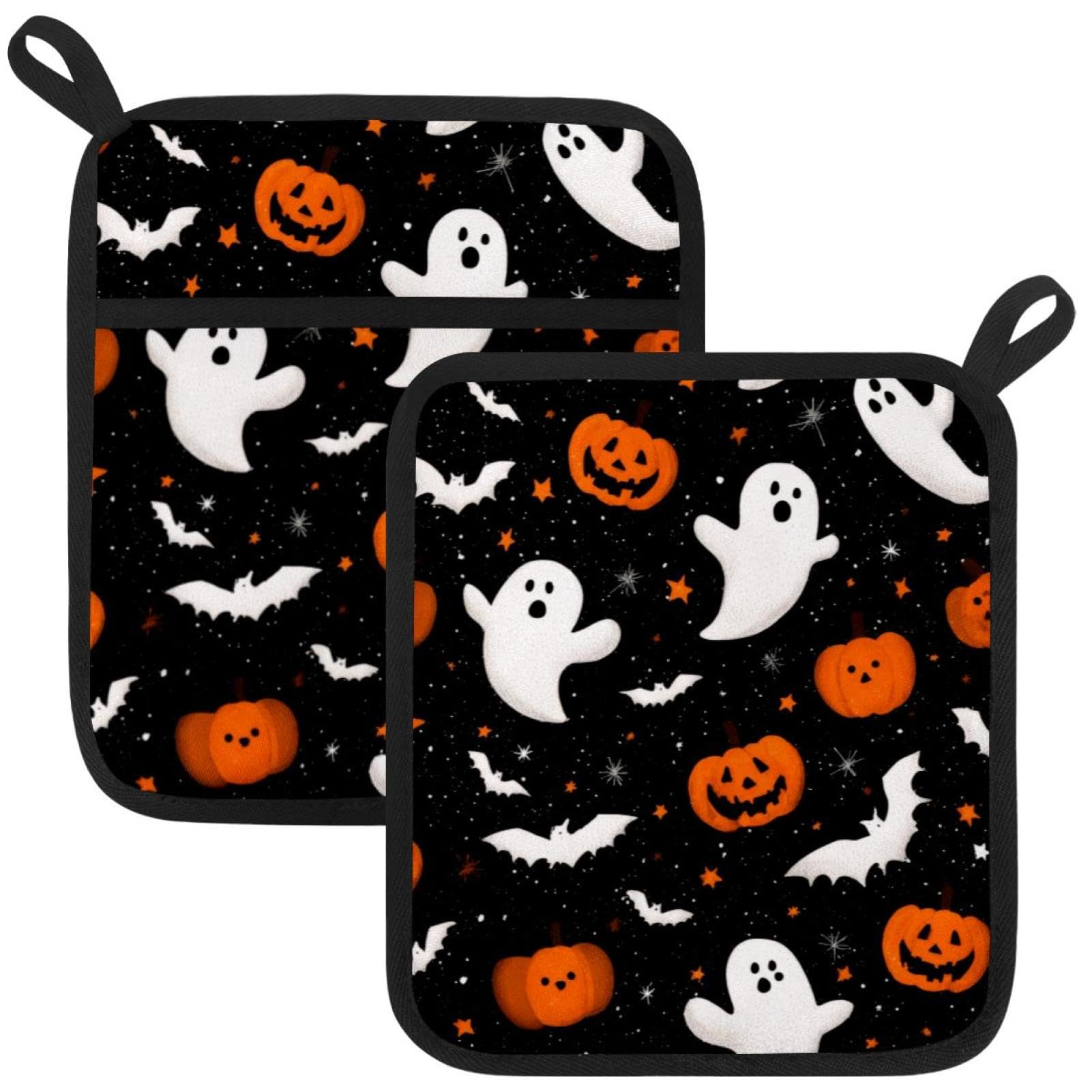 Soportes para ollas de calabaza para cocinar en Halloween con total seguridad