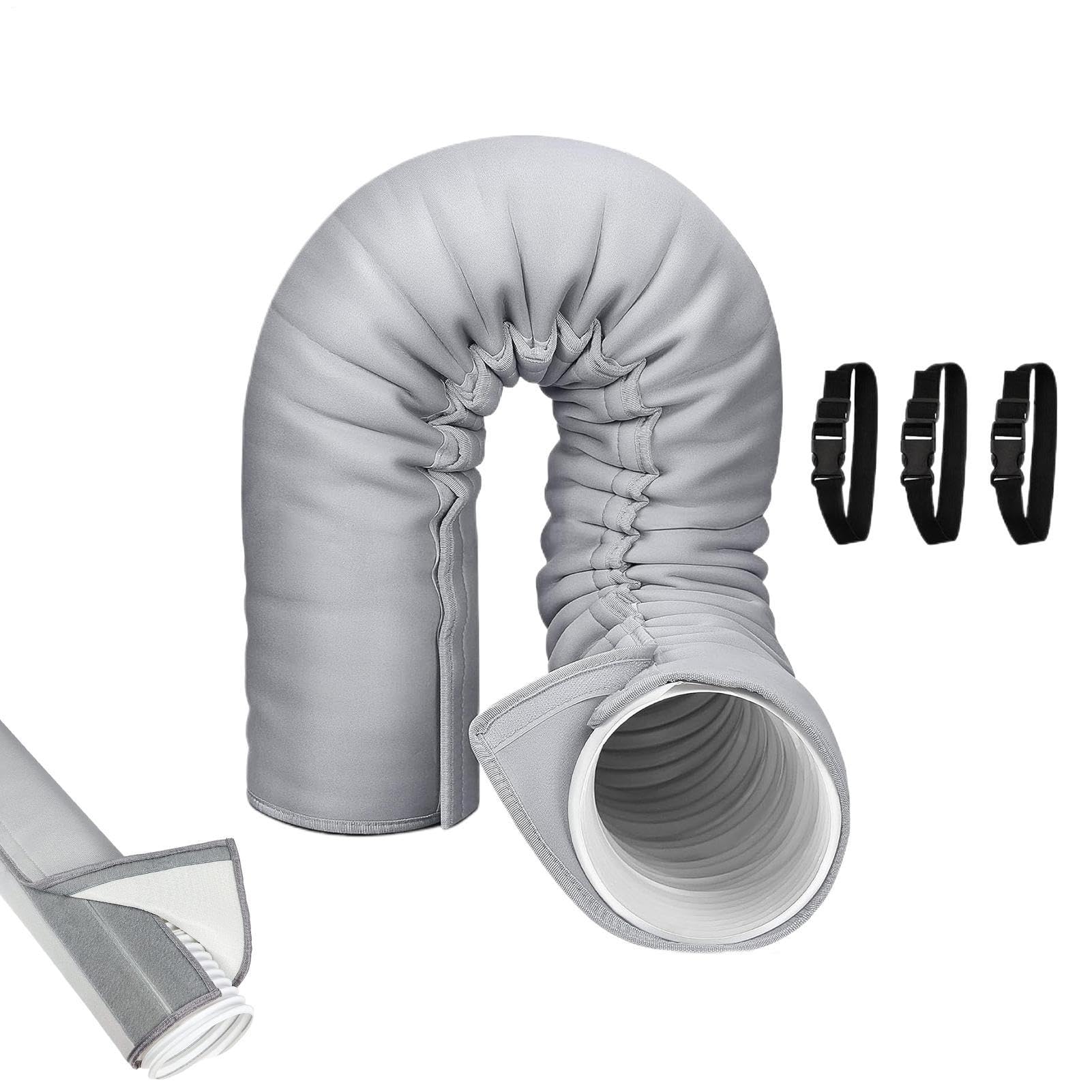 Aislante Para Manguera De AC | Aislamiento Térmico, Antipolvo y Protector - Aislante para Tubería Aire Acondicionado,Enfriar Y Proteger En Interiores
