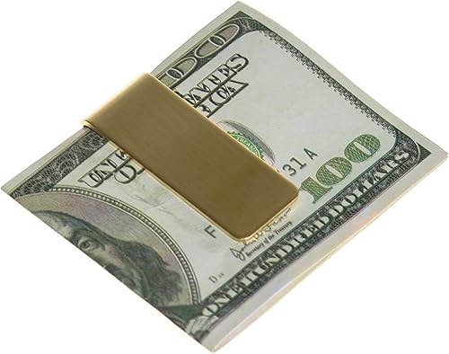 Miniatura 8 de CKLT Clip creativo de metal para dinero billetera práctica para tarjetas de crédito cartera minimalista con bolsillo frontal regalo ideal para